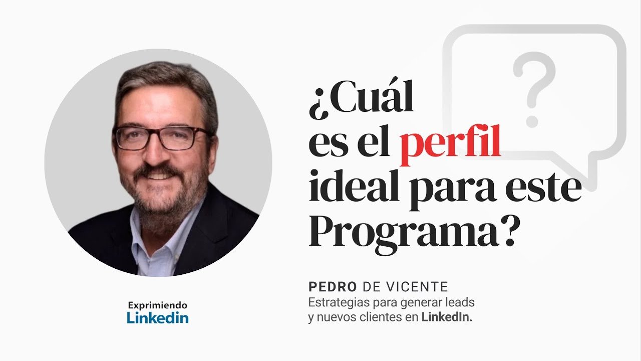 ¿Cuál es el perfil ideal para este Programa?
