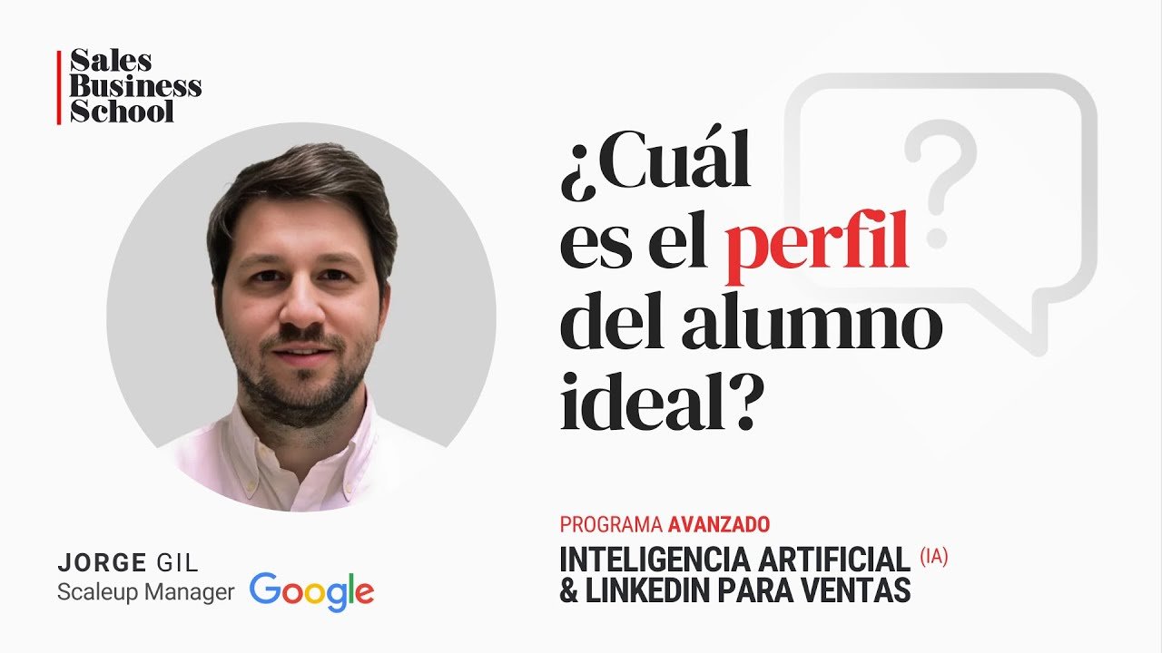 ¿Cuál es el perfil del alumno ideal?