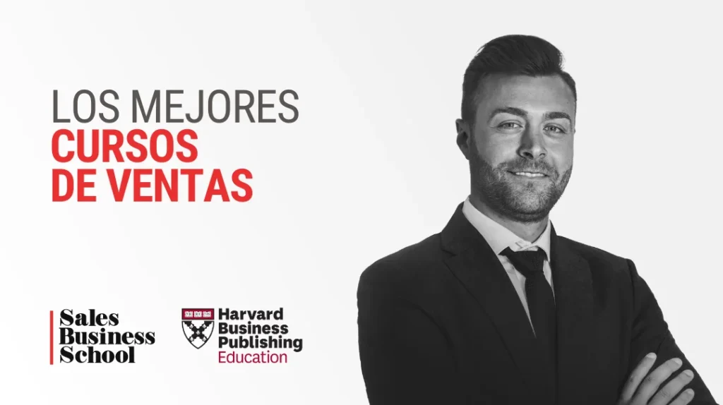 Banner informativo los mejores cursos de Ventas