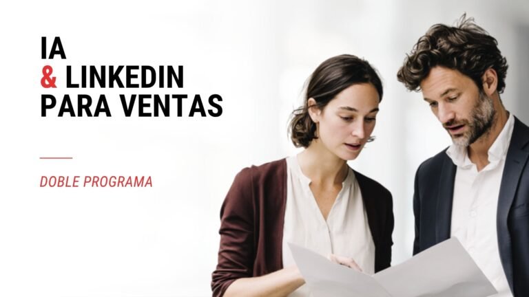 Imagen destacada del Programa de Inteligencia Artificial y Linkedin para Ventas