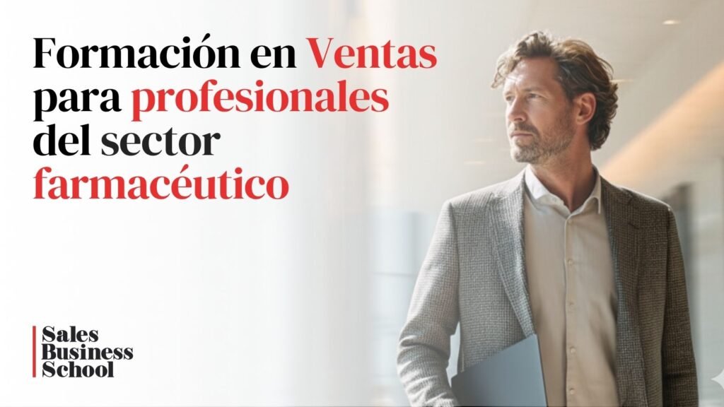 Banner formación en Ventas para profesionales del sector farmacéutico