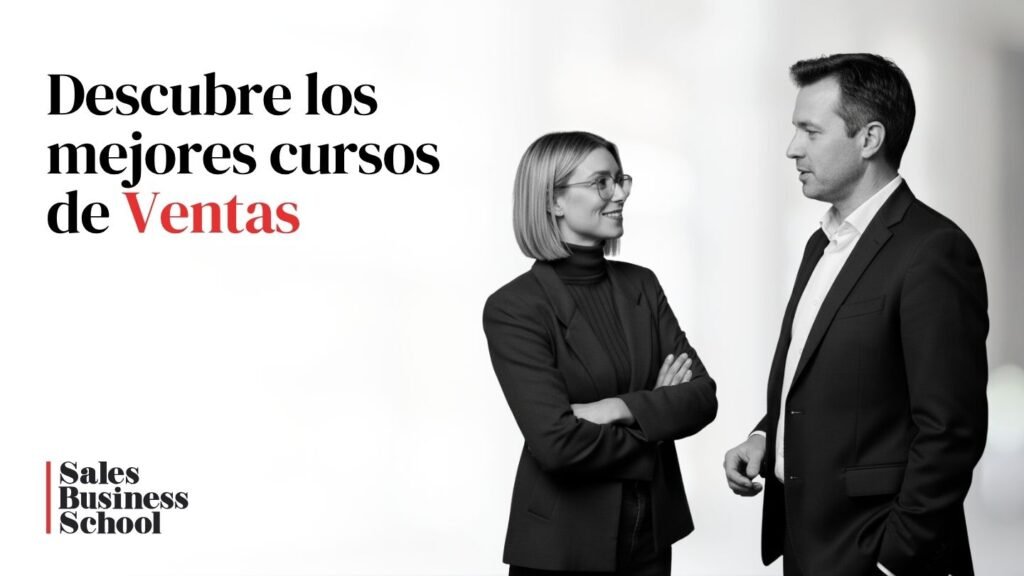 Banner informativo los mejores cursos de Ventas