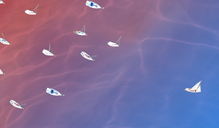 Océano rojo y océano azul en venta consultiva B2B