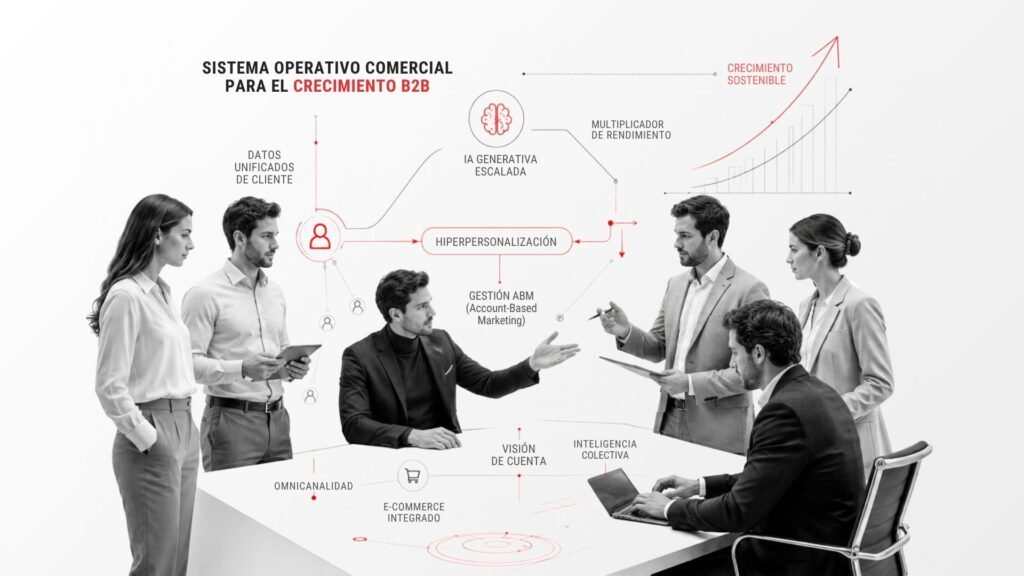 Reunión equipo de Ventas y Marketing