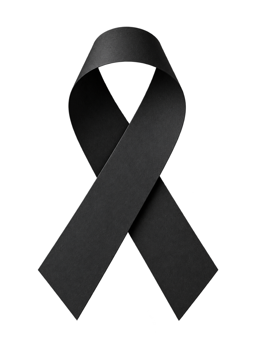 Lazo negro de condolencias
